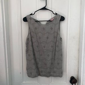100% linen tank top
